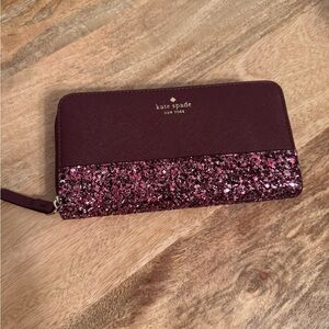 Kate Spade Maroon Wallet